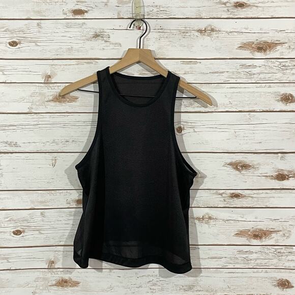 Lululemon Squad Goals Tank * Trinity Mesh - Black - 6* - Picture 8 of 10